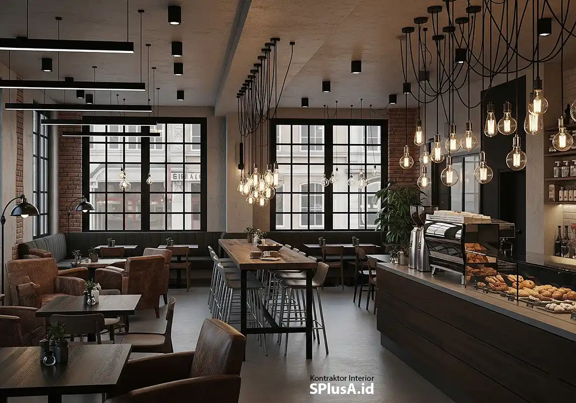 harga jasa desain interior per meter-Modern Industrial (Cappuccino) Mulai ada rasa tambahan seperti material ekspos atau detail lampu yang unik-jasa interior splusa.id harga jasa desain interior per meter-Modern Industrial (Cappuccino) Mulai ada rasa tambahan seperti material ekspos atau detail lampu yang unik-jasa interior splusa.id