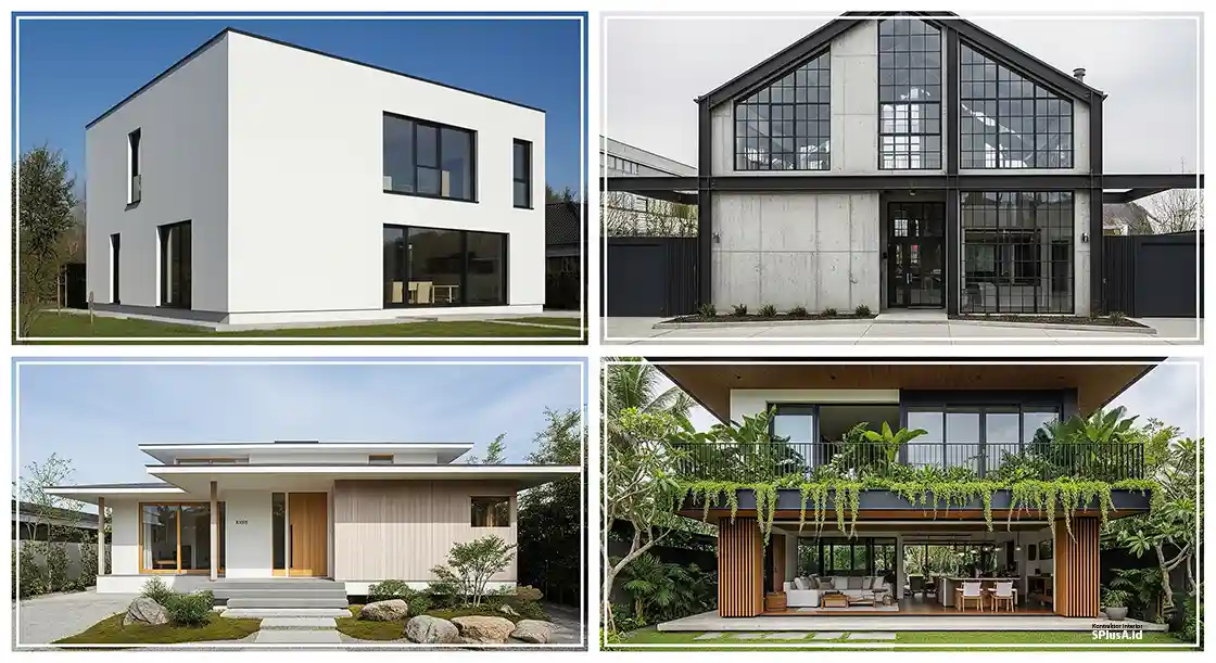 Contoh gaya arsitektur populer untuk jasa desain rumah 3d-jasa interior splusa.id Contoh gaya arsitektur populer untuk jasa desain rumah 3d-jasa interior splusa.id