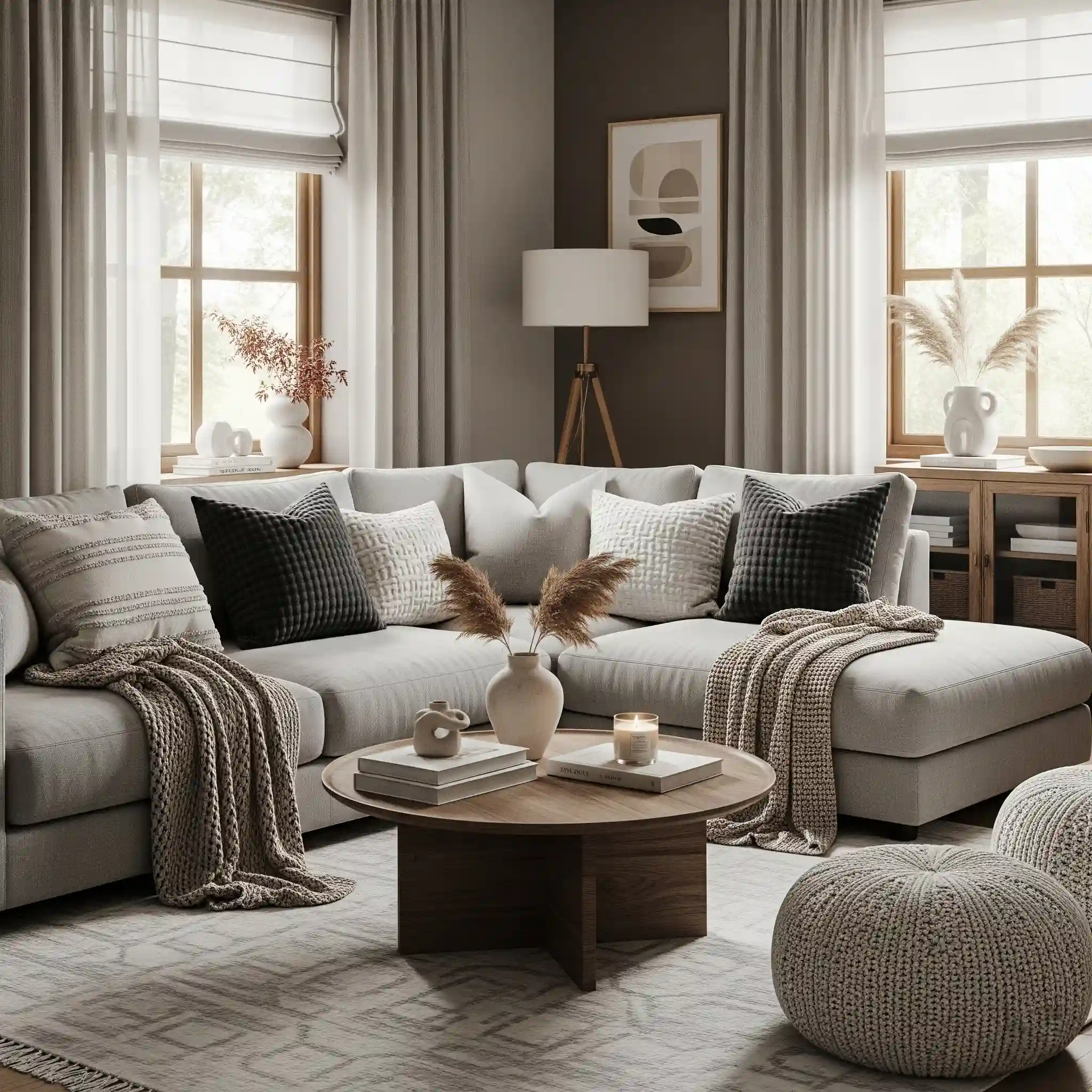 Contoh ruang keluarga minimalis dan ruang kantor modern-jasa interior design splusa.id