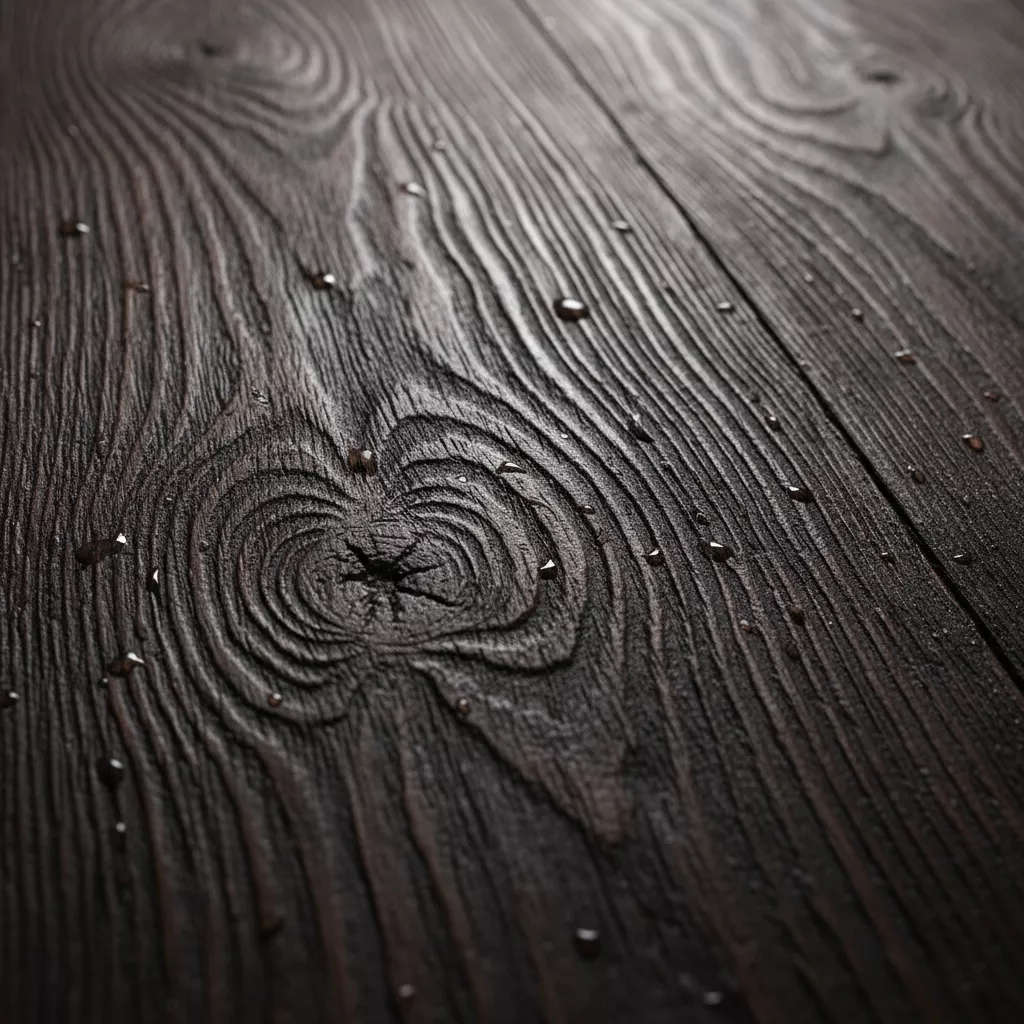 Detail close-up tekstur GRC motif kayu untuk pintu lisplang minimalis-jasa Interior minimalis ‪‪splusa.id