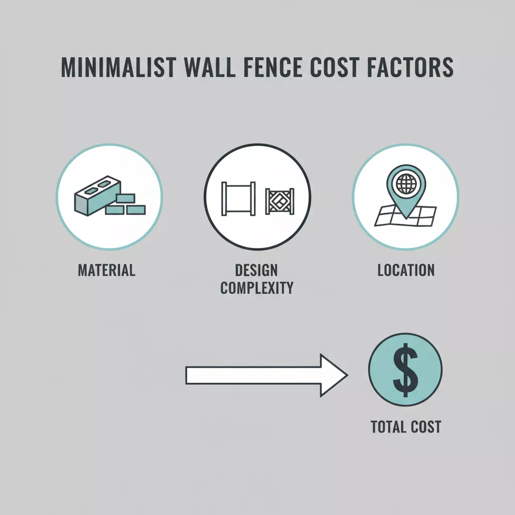 Infografis faktor yang mempengaruhi biaya pembuatan model tembok pagar minimalis terbaru-model tembok pagar minimalis terbaru-Jasa Interior Desain splusa.id