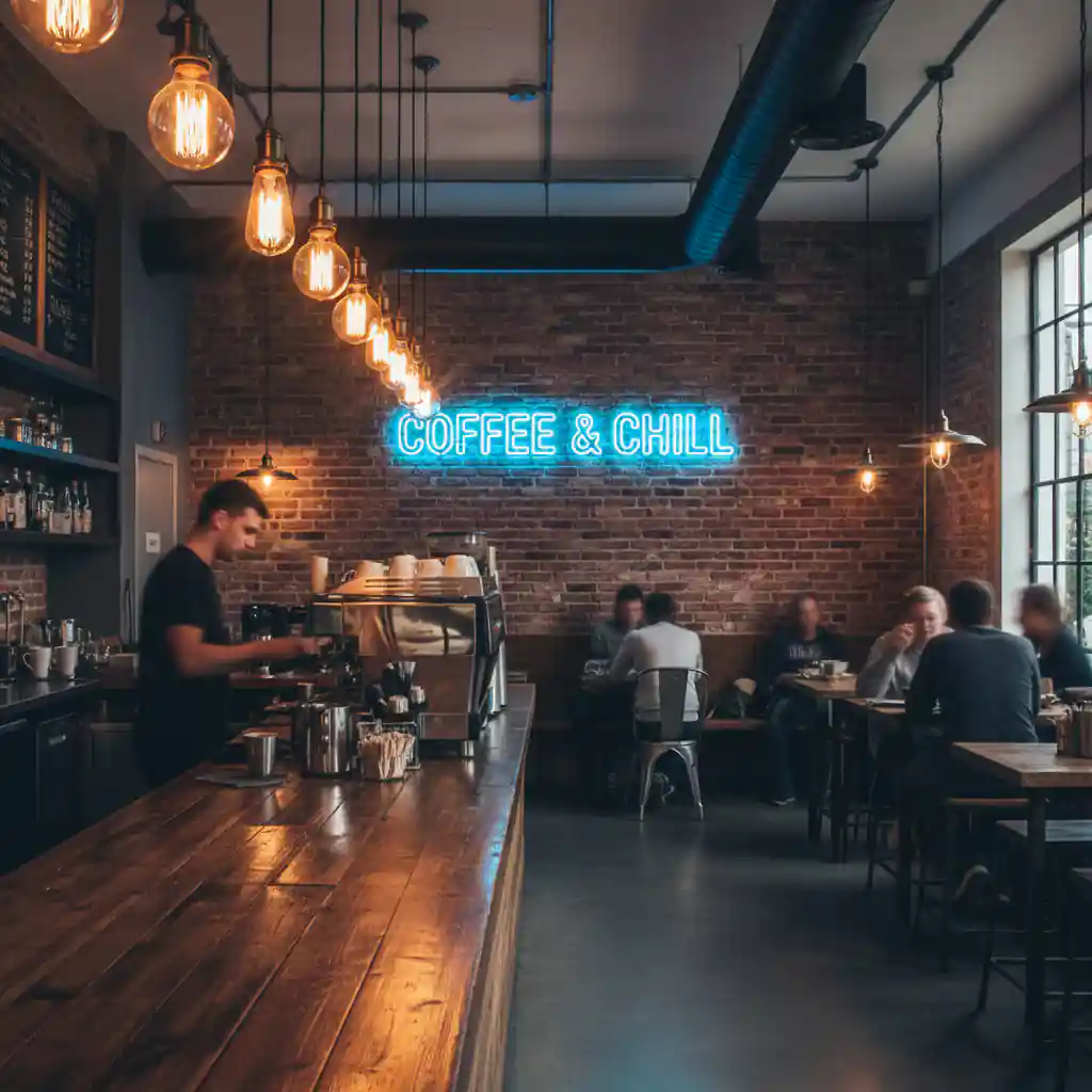 Inspirasi dari jasa dekorasi cafe dengan gaya industrial di Jakarta-jasa interior jakarta splusa.id Inspirasi dari jasa dekorasi cafe dengan gaya industrial di Jakarta-jasa interior jakarta splusa.id