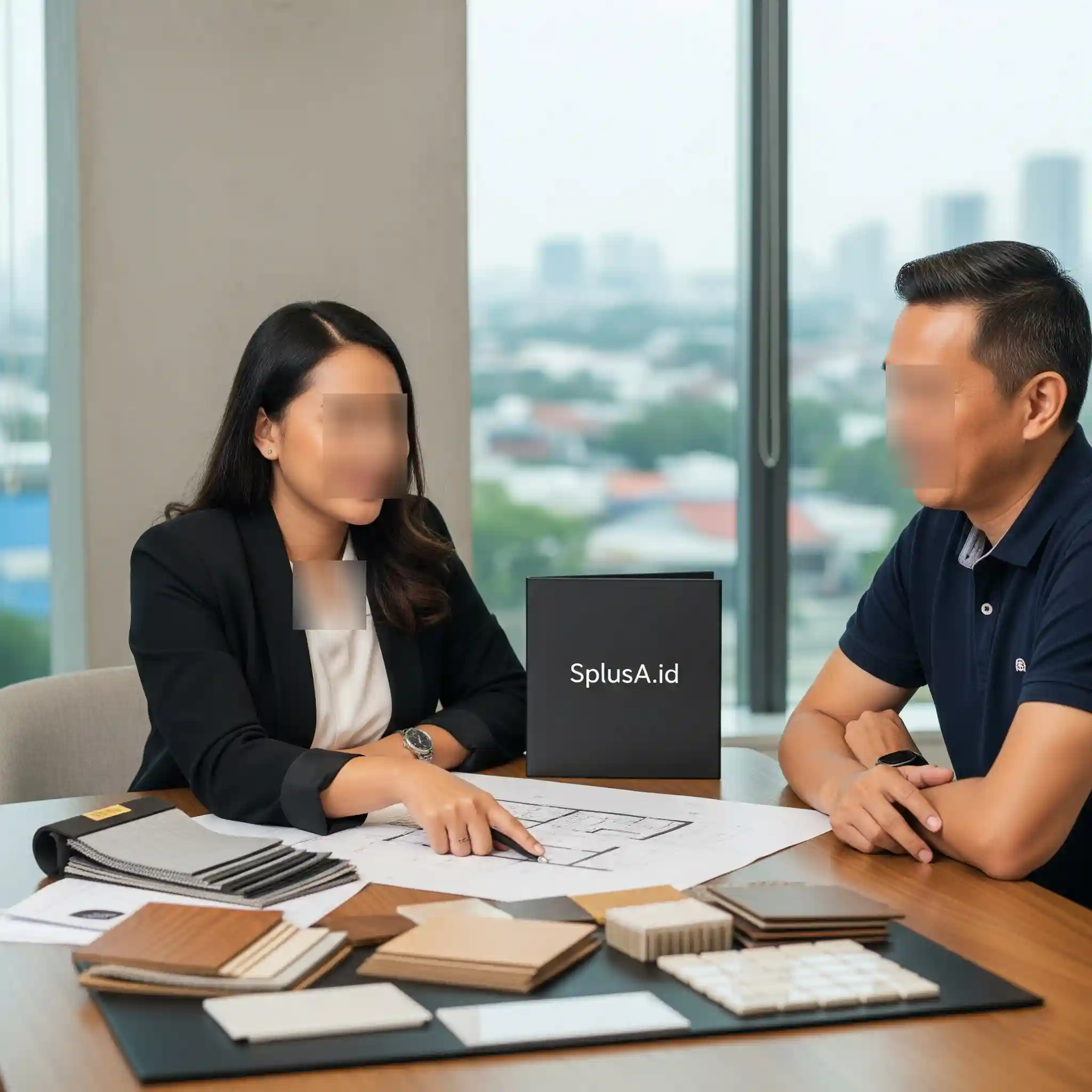 Konsultasi dengan tim SplusA.id untuk perencanaan desain kost minimalis 1 lantai di Jakarta Konsultasi dengan tim SplusA.id untuk perencanaan desain kost minimalis 1 lantai di Jakarta