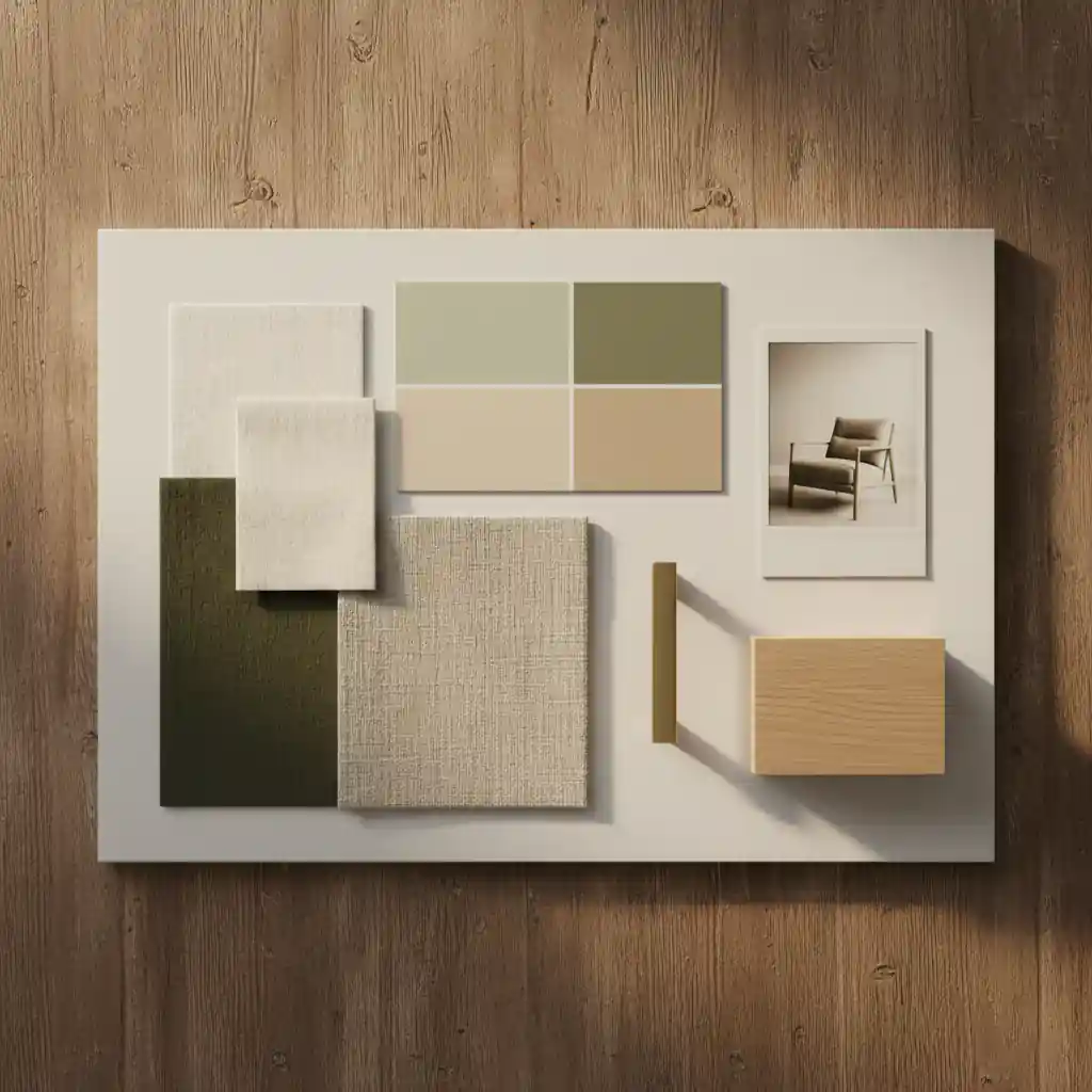 Mood board dari jasa dekorasi interior untuk konsep desain Japandi-jasa interior jakarta splusa.id Mood board dari jasa dekorasi interior untuk konsep desain Japandi-jasa interior jakarta splusa.id