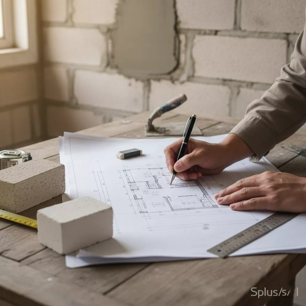 Perencanaan matang oleh desainer SplusA.id untuk setiap detail konstruksi dan interior-jasa furniture interior splusa.id