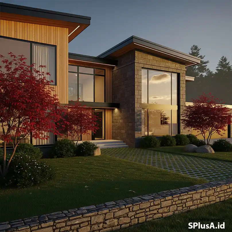 Visualisasi 3D dari jasa desain eksterior rumah SPlusA.id-jasa interior splusa.id Visualisasi 3D dari jasa desain eksterior rumah SPlusA.id-jasa interior splusa.id