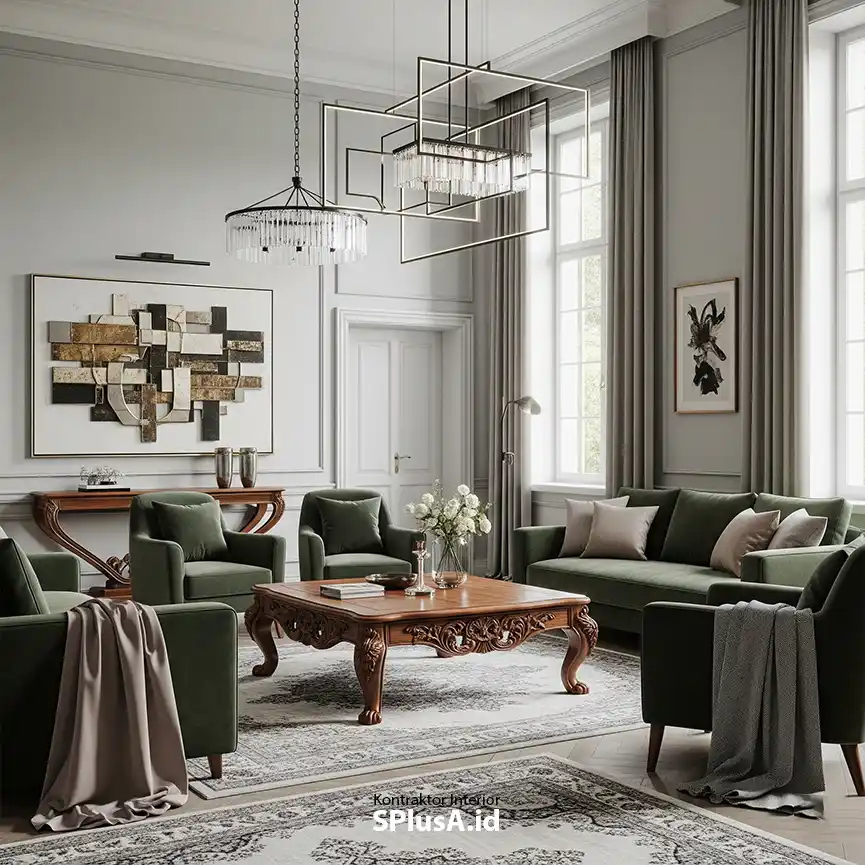 jasa dekorasi rumah Mewah dan Elegan Klasik dan Kontemporer-jasa interior splusa.id jasa dekorasi rumah Mewah dan Elegan Klasik dan Kontemporer-jasa interior splusa.id