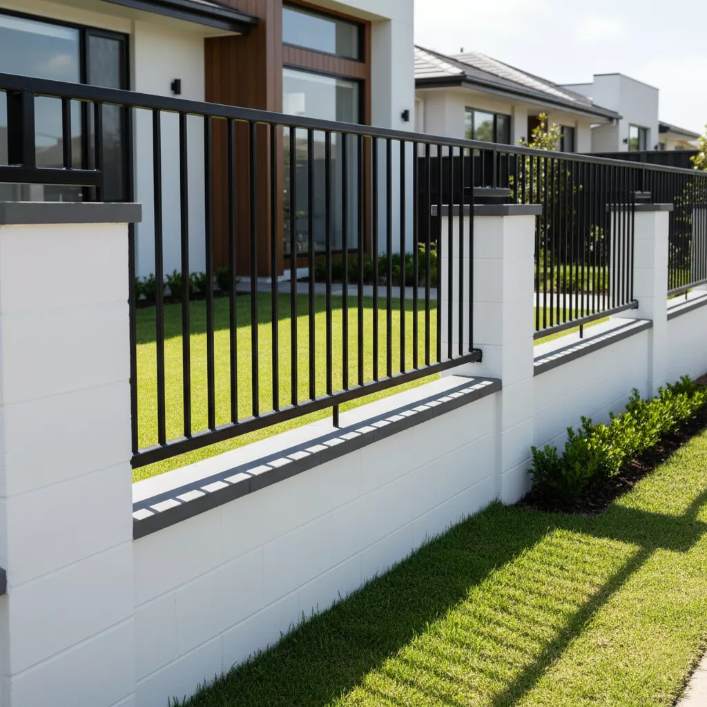 model pagar hebel setengah badan, kombinasi tembok solid dan besi hollow minimalis-jasa interior splusa.id model pagar hebel setengah badan, kombinasi tembok solid dan besi hollow minimalis-jasa interior splusa.id