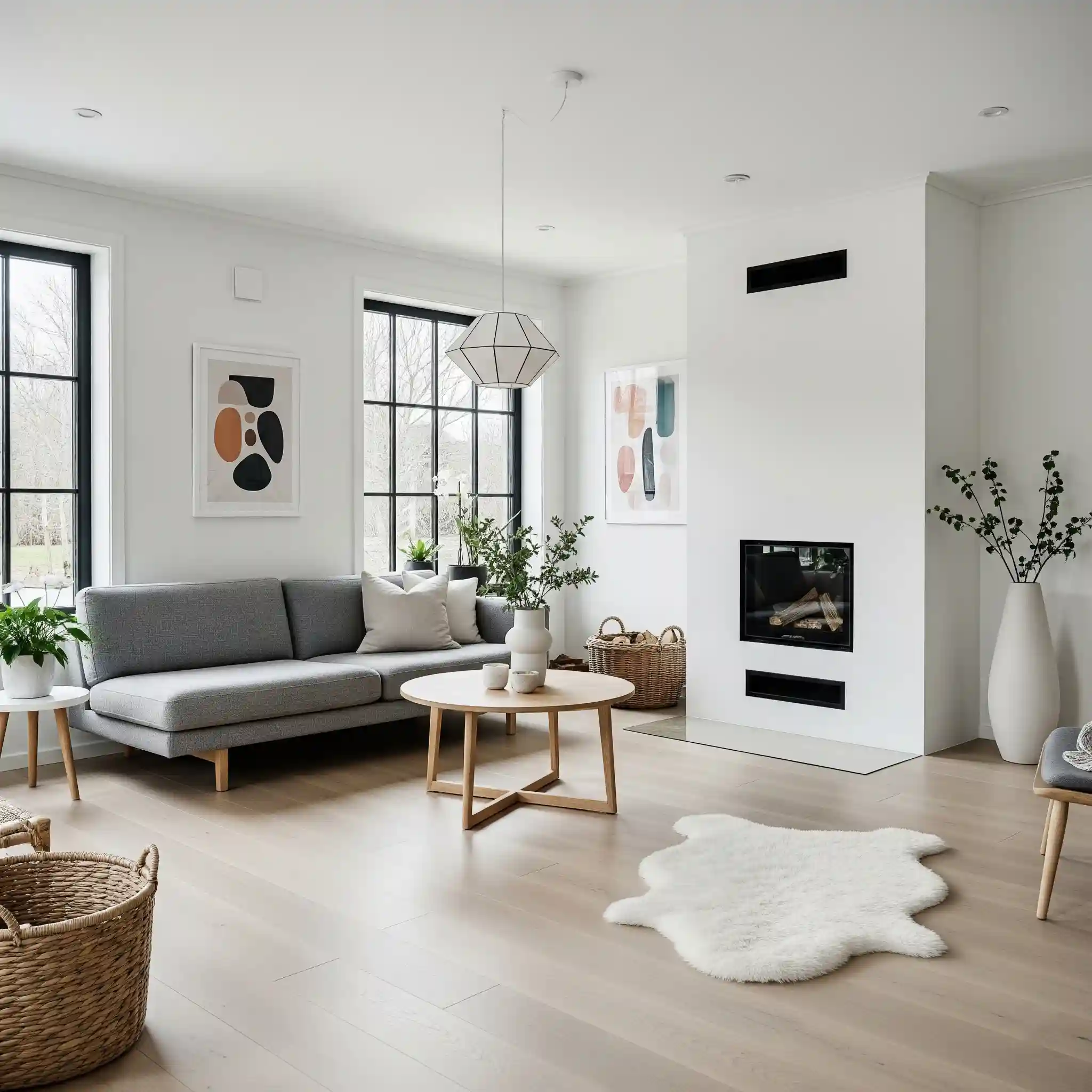 rumah dengan desain interior minimalis skandinavia dipadu dengan modern-perusahaan desain interior splusa.id rumah dengan desain interior minimalis skandinavia dipadu dengan modern-perusahaan desain interior splusa.id