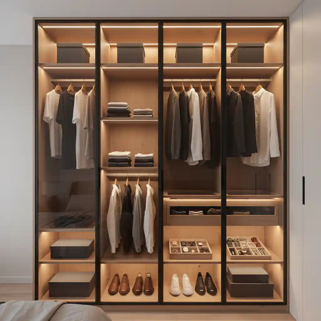 Desain lemari built-in untuk jasa dekorasi kamar tidur minimalis-kontraktor interior rumah jakarta terpercaya splusa.id Desain lemari built-in untuk jasa dekorasi kamar tidur minimalis-kontraktor interior rumah jakarta terpercaya splusa.id