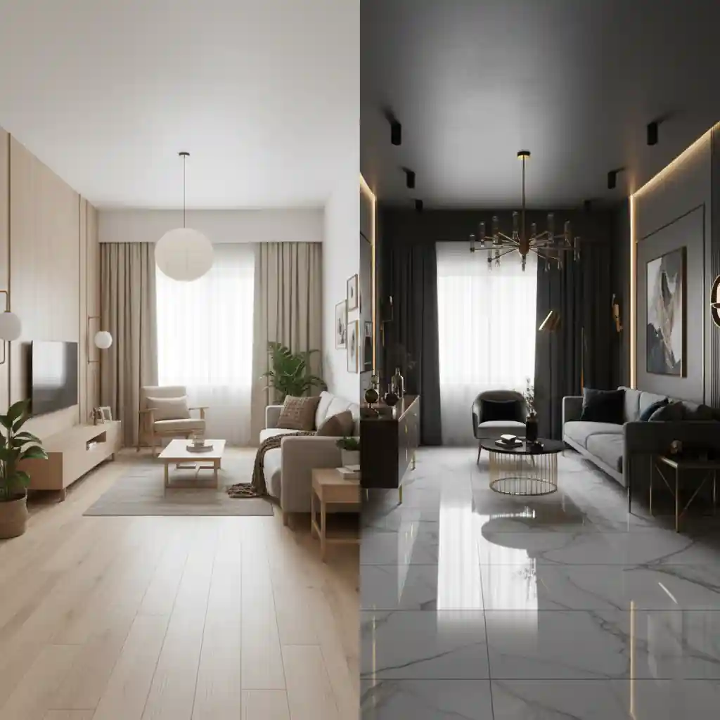 Gaya desain Japandi vs Luxury untuk apartemen studio-kontraktor interior apartemen studio jakarta terpercaya splusa.id Gaya desain Japandi vs Luxury untuk apartemen studio-kontraktor interior apartemen studio jakarta terpercaya splusa.id