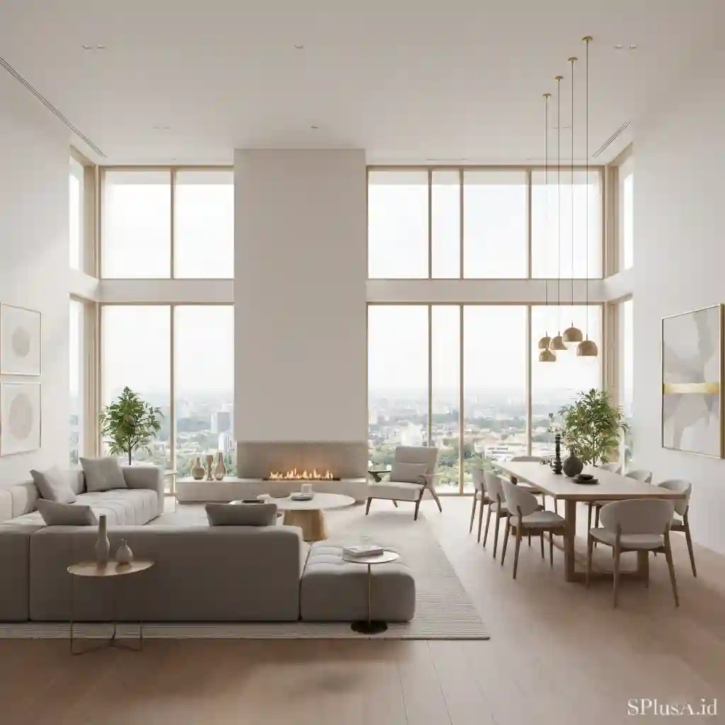 Inspirasi desain interior rumah minimalis modern 2026 - SPlusA.id