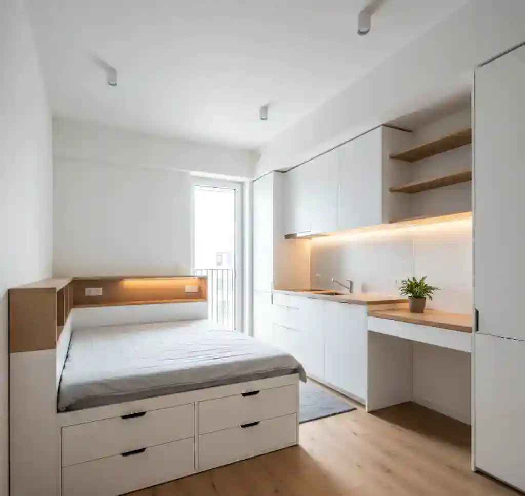 Jasa desain interior apartemen studio SPlusA konsep modern minimalis-kontraktor interior apartemen studio jakarta terpercaya splusa.id Jasa desain interior apartemen studio SPlusA konsep modern minimalis-kontraktor interior apartemen studio jakarta terpercaya splusa.id