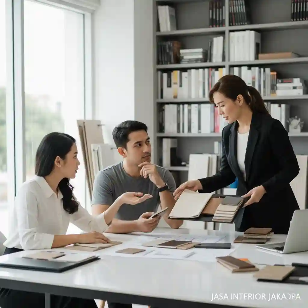 Konsultasi harga jasa interior rumah dengan klien-kontraktor interior jakarta terpercaya splusa.id