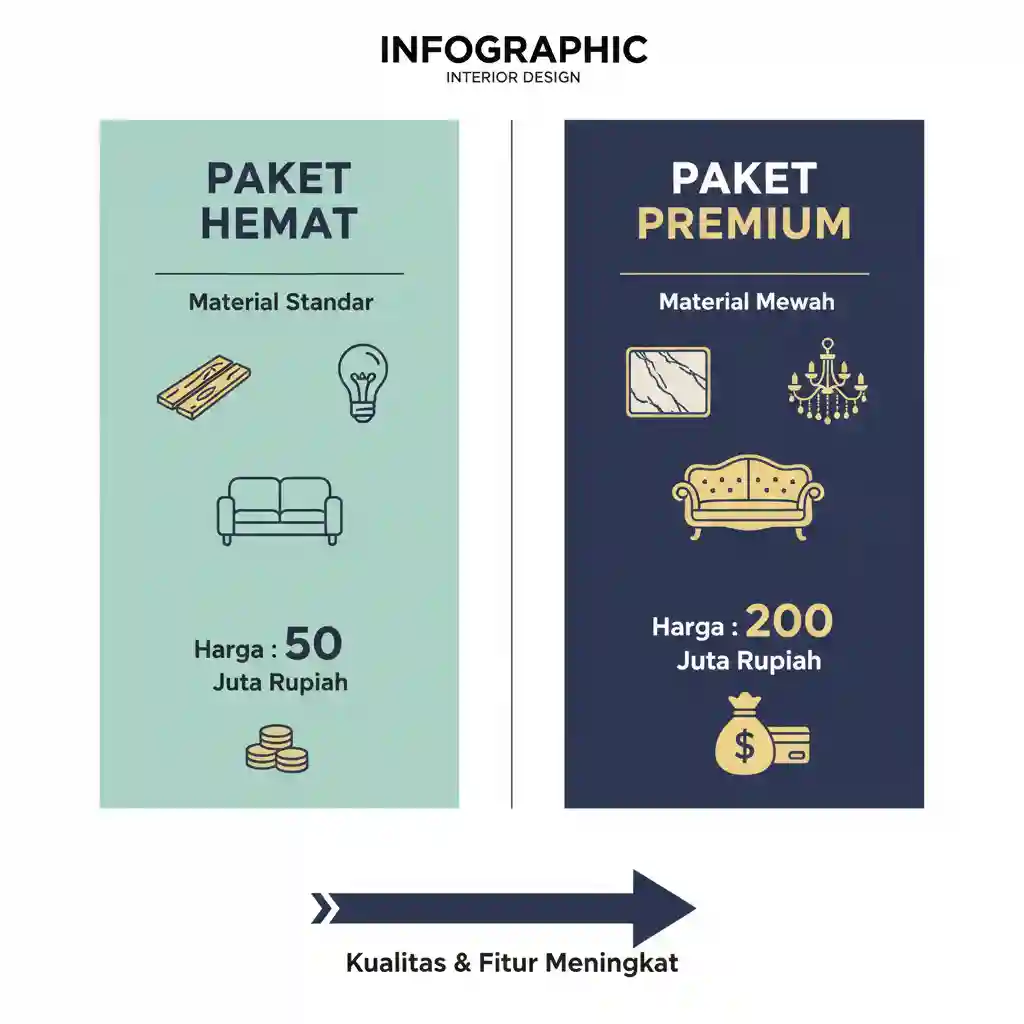 Perbandingan harga jasa desain interior rumah paket hemat vs premium-kontraktor interior jakarta terpercaya splusa.id Perbandingan harga jasa desain interior rumah paket hemat vs premium-kontraktor interior jakarta terpercaya splusa.id