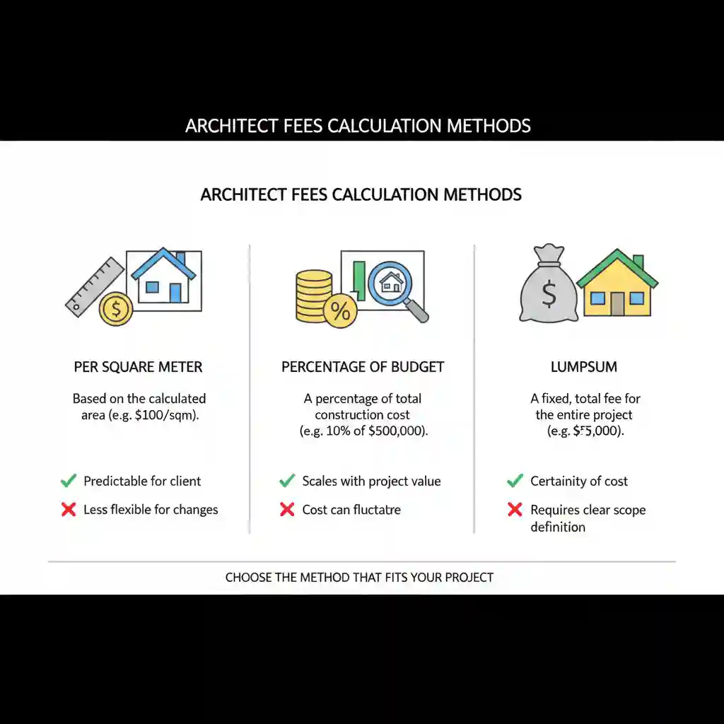 Perbandingan metode hitung harga jasa desain rumah dan arsitek Perbandingan metode hitung harga jasa desain rumah dan arsitek