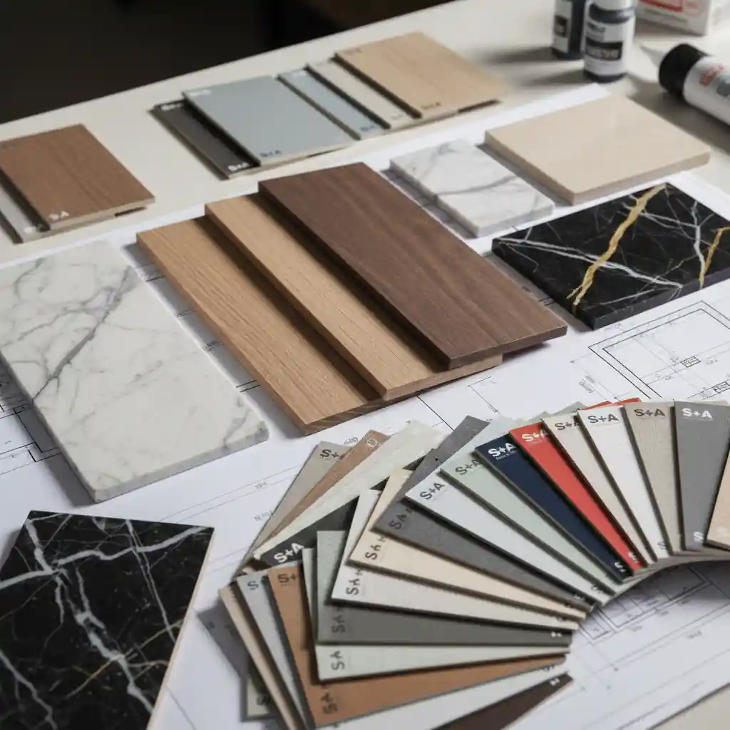 Pilihan material interior berkualitas HPL dan Plywood-kontraktor interior kantor terpercaya splusa.id Pilihan material interior berkualitas HPL dan Plywood-kontraktor interior kantor terpercaya splusa.id