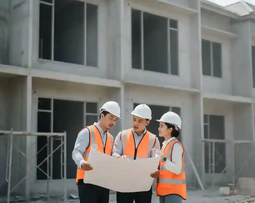 Tim kontraktor SPlusA.id diskusi proyek renovasi rumah Tim kontraktor SPlusA.id diskusi proyek renovasi rumah