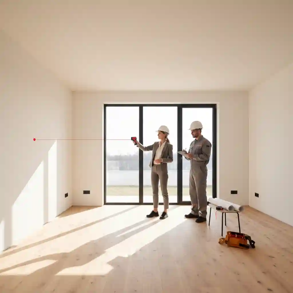 Tim kontraktor interior Jakarta sedang mengukur ruang tamu untuk estimasi biaya jasa interior rumah-kontraktor interior jakarta terpercaya splusa.id Tim kontraktor interior Jakarta sedang mengukur ruang tamu untuk estimasi biaya jasa interior rumah-kontraktor interior jakarta terpercaya splusa.id