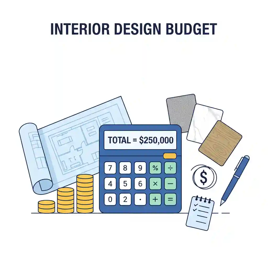 Ilustrasi perencanaan biaya desain interior dan kontraktor di Jakarta Ilustrasi perencanaan biaya desain interior dan kontraktor di Jakarta