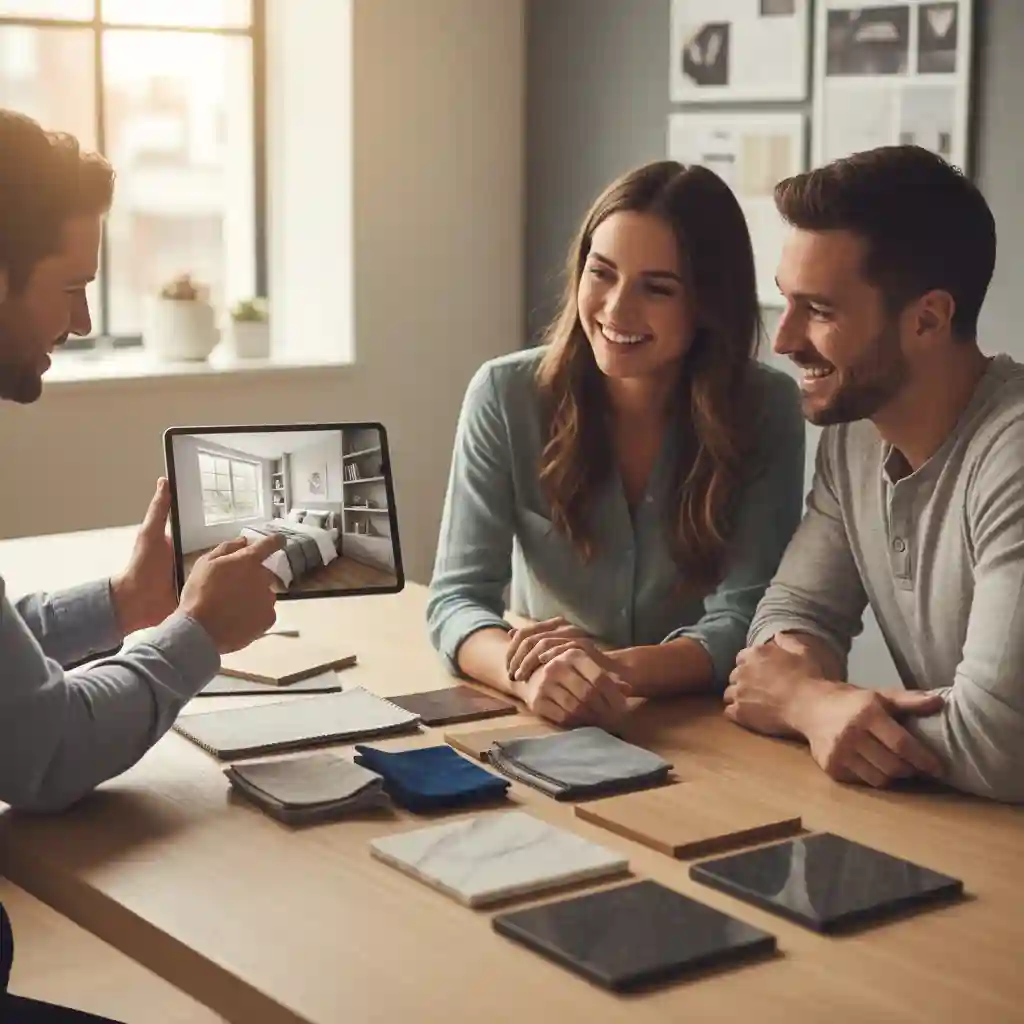 Konsultasi gratis biaya desain interior kamar tidur dengan tim SPlusA.id