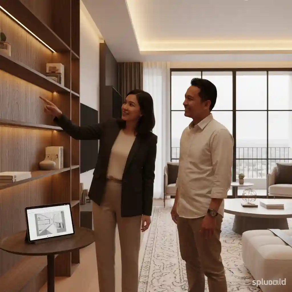 Konsultasi jasa interior splusa.id dengan klien untuk hasil renovasi terbaik Konsultasi jasa interior splusa.id dengan klien untuk hasil renovasi terbaik