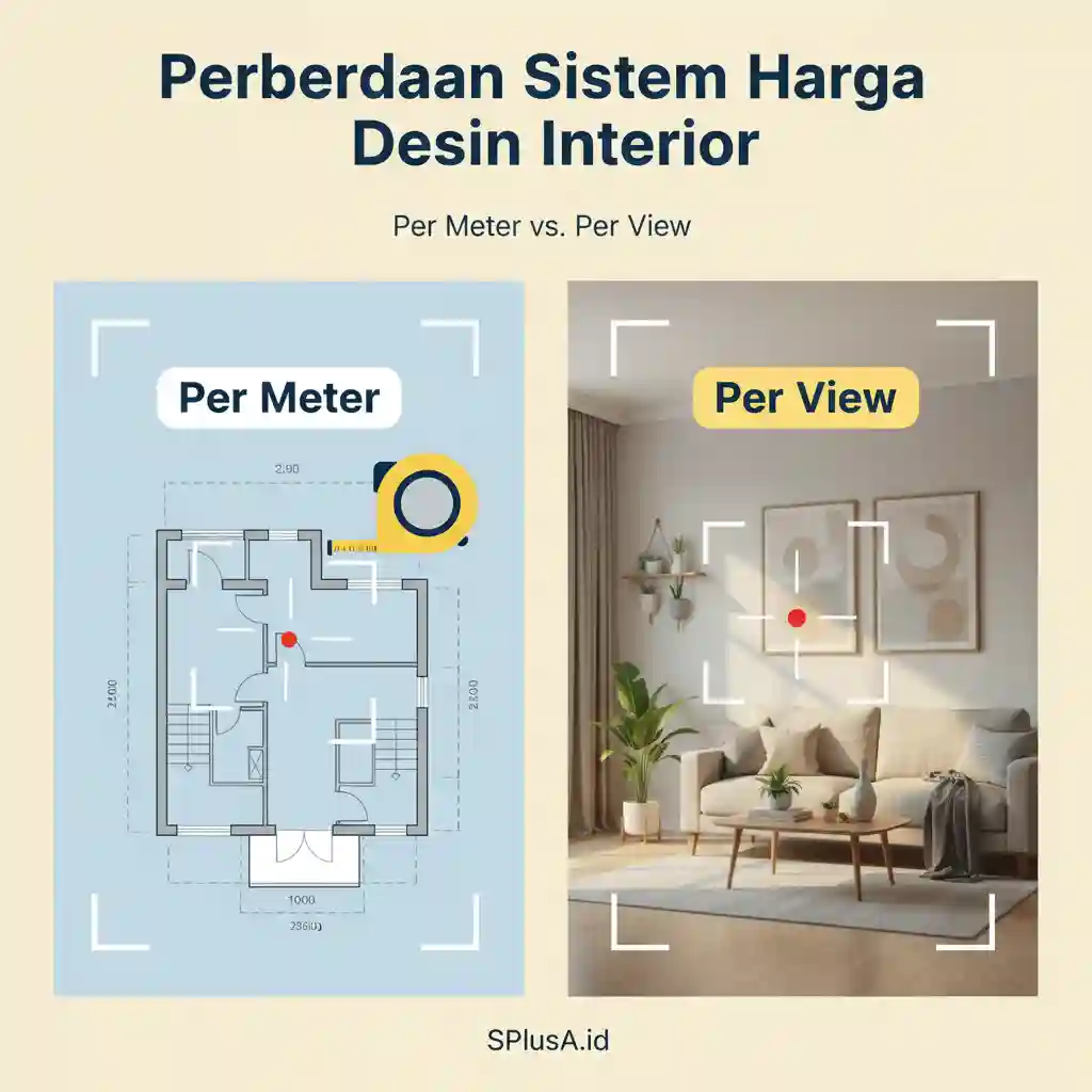 Perbedaan sistem harga desain interior per meter dan per view untuk estimasi biaya renovasi-kontraktor dan jasa interior splusa.id Perbedaan sistem harga desain interior per meter dan per view untuk estimasi biaya renovasi-kontraktor dan jasa interior splusa.id
