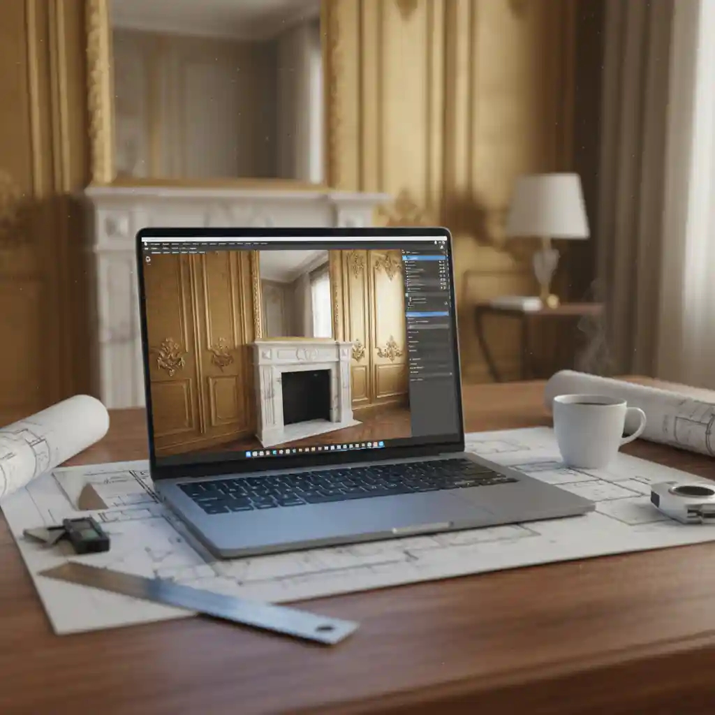 Proses penentuan harga desain 3d interior berdasarkan kompleksitas model-kontraktor interior jakarta terpercaya splusa.id