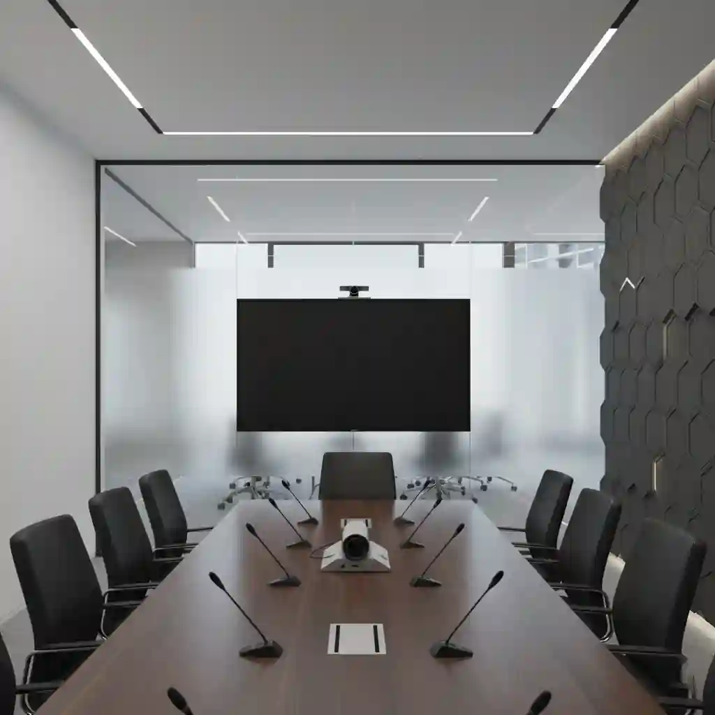 Ruang rapat canggih dengan teknologi smart office di Jakarta-Kontraktor Interior Jakarta Pusat SPLusA.id Ruang rapat canggih dengan teknologi smart office di Jakarta-Kontraktor Interior Jakarta Pusat SPLusA.id