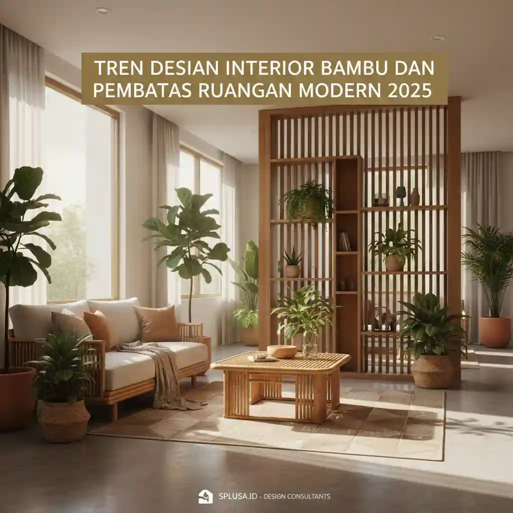 Tren desain interior bambu dan pembatas ruangan modern 2025-2026-jasa desain dan kontraktor interior jakarta splusa.id Tren desain interior bambu dan pembatas ruangan modern 2025-2026-jasa desain dan kontraktor interior jakarta splusa.id